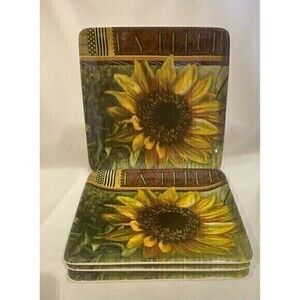 Certified Intl. LORI SIEBERT Vintage Sunflower La Fleur Dinnerware Collection